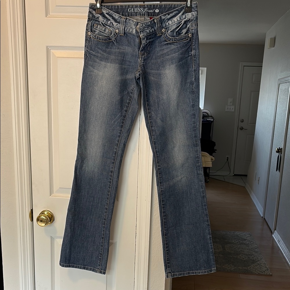 Guess Blue Boot Cut Jeans Classic Style